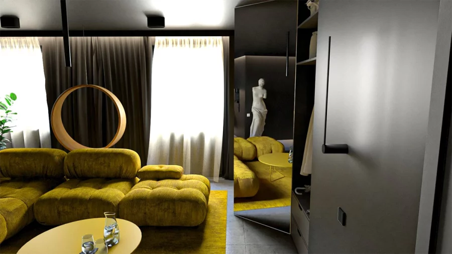 02 black living room