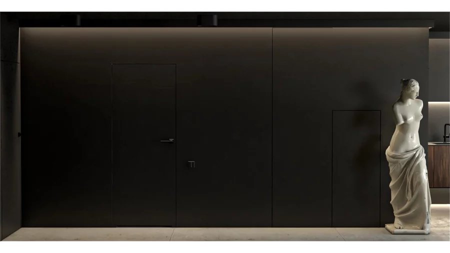 11 black living room