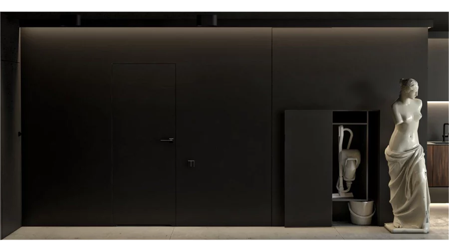 14 black living room